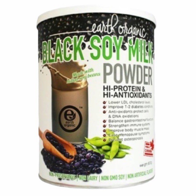 

TERLARIS TERLARIS TERLARIS EARTH LIVING ORGANIC BLACK SOY MILK POWDER 800G MURAH!!! MURAH MURAH