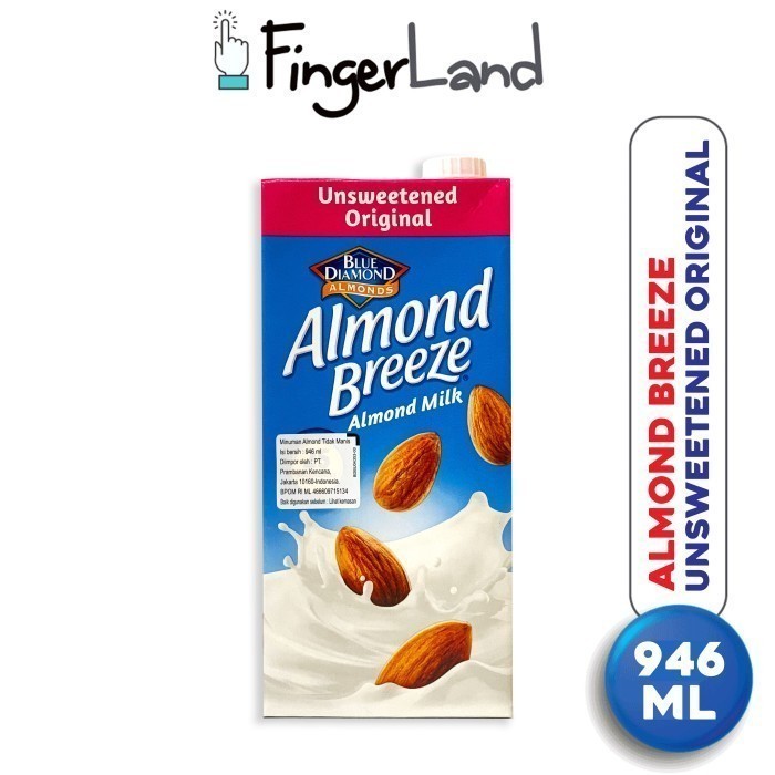 

TERLARIS TERLARIS TERLARIS ALMOND BREEZE ALMOND MILK UNSWEETENED 946 ML SUSU ALMOND UNSWEETENED