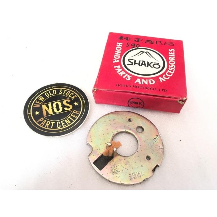 Piringan Dudukan Besi Platina Plat Rumah Platina Honda S90 S90Z Cs90 Barang Langka