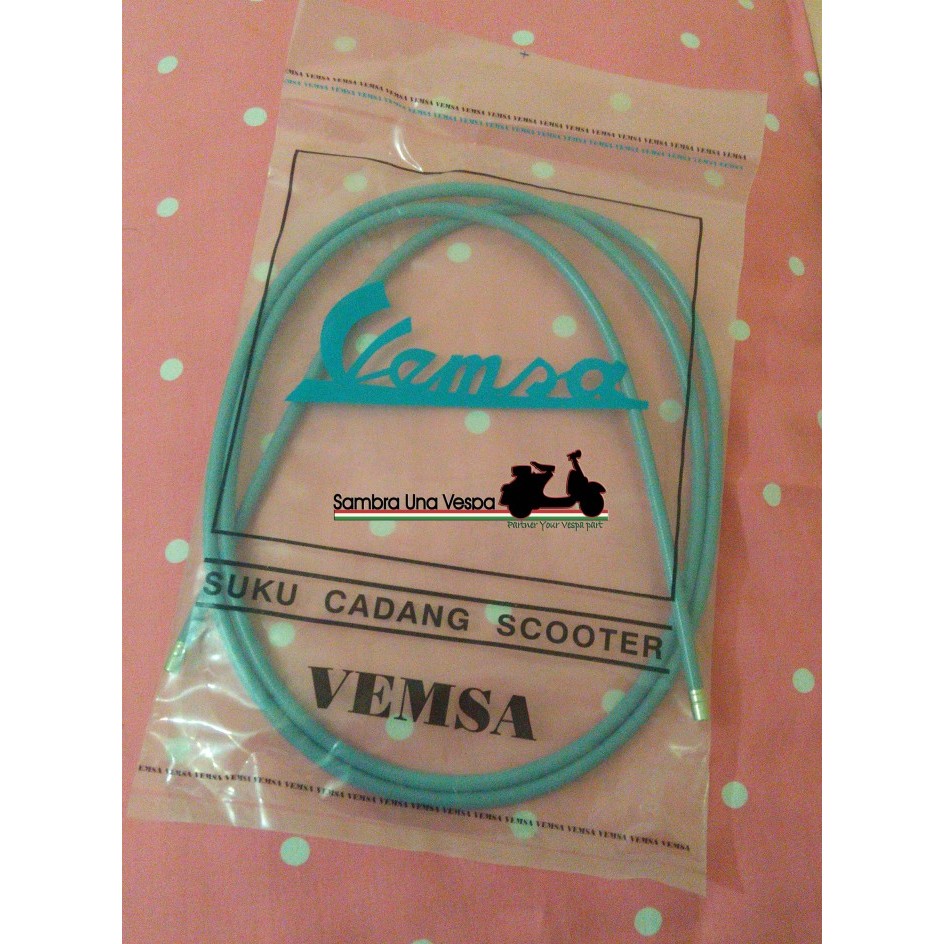 Kabel Luar Gigi Gas Kopling Persneling Vespa Abu2 Lentur Vesgio Vemsa Barang Langka