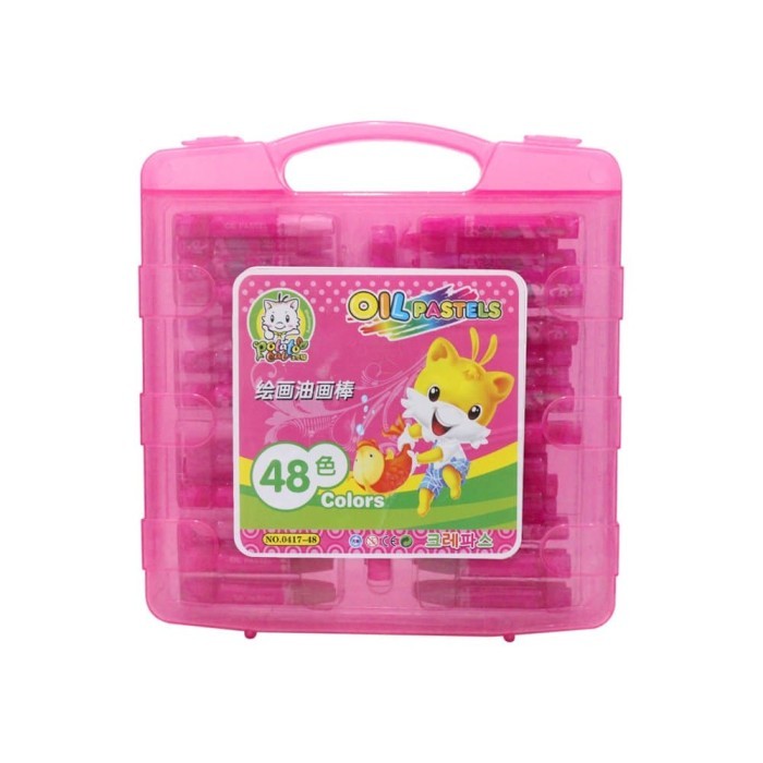 

POTATO CAT CRAYON 48 WARNA Crayon Oil Pastel Set 48 Color - OFF-74