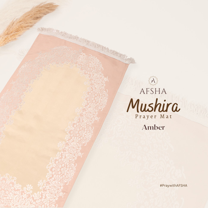 Mushira Prayer Mat Sajadah Premium Afsha