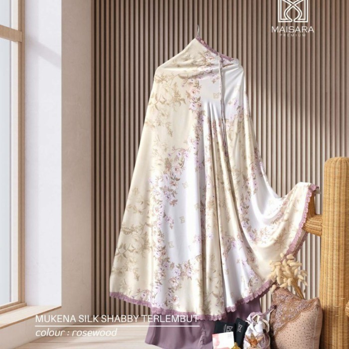 Mukena Silk Shabby Maisara Premium