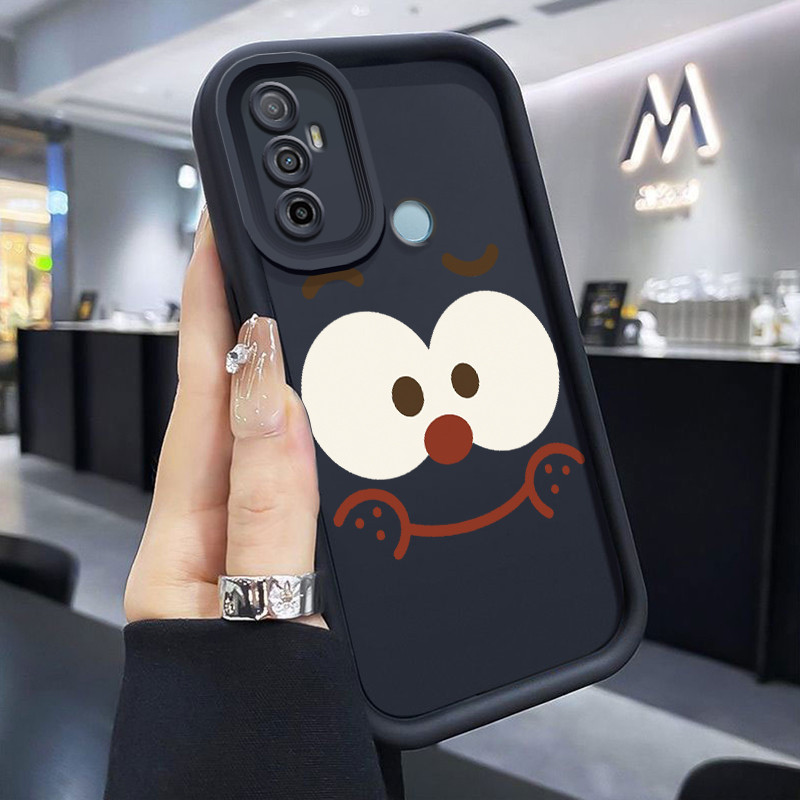 Casing Hp Untuk OPPO A53 2020 A33 2020 A53s A32 A11s Case Casing penutup pelindung silikon tas Emoji