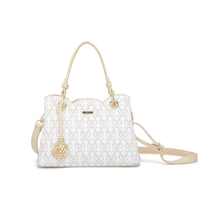 En-Ji Jihe Handbag - Cream