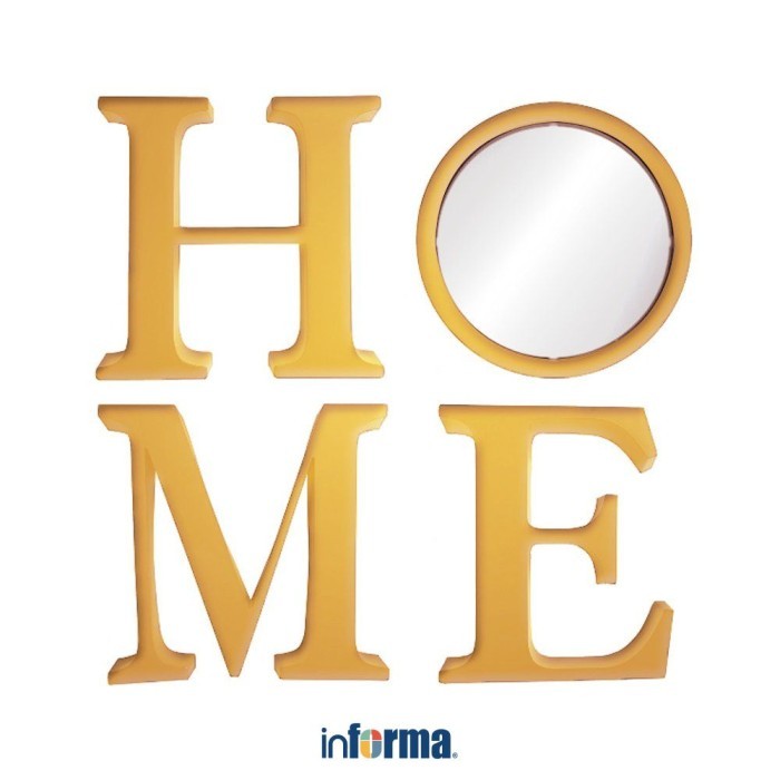 Informa - Dekorasi Dinding - Wall Decoration Set(4) Home Gold 22.5Cm