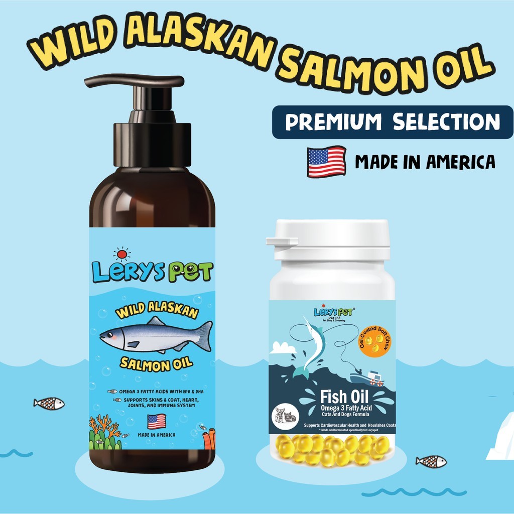 Minyak Salmon Liar Alaska + Minyak Ikan |. Vitamin Hewani | |cTkEhMEe|