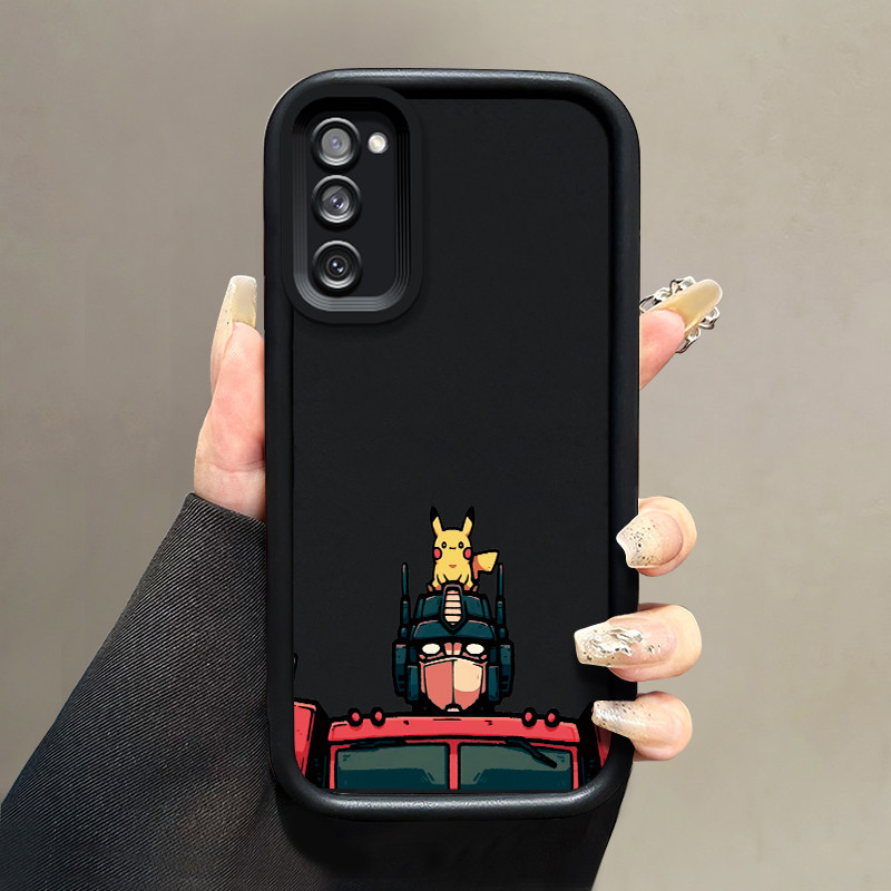 Casing Hp Samsung S20 FE Samsung S21 FE S24 FE Case Casing Softcase mesin kartun HP Kesing penutup p