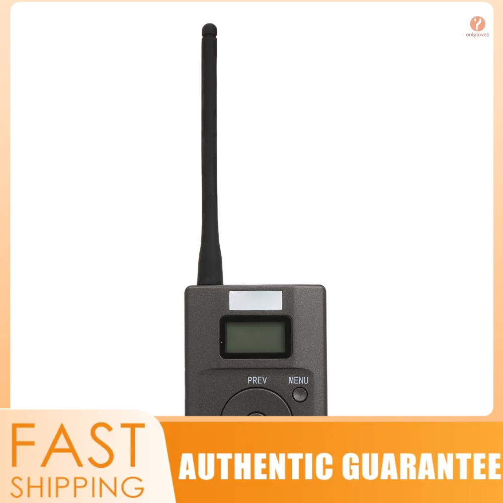 onloph5)HDR-831, Pemancar FM Digital Stereo Portabel, Stasiun Radio FM Mini, Siaran dengan Mikrofon,