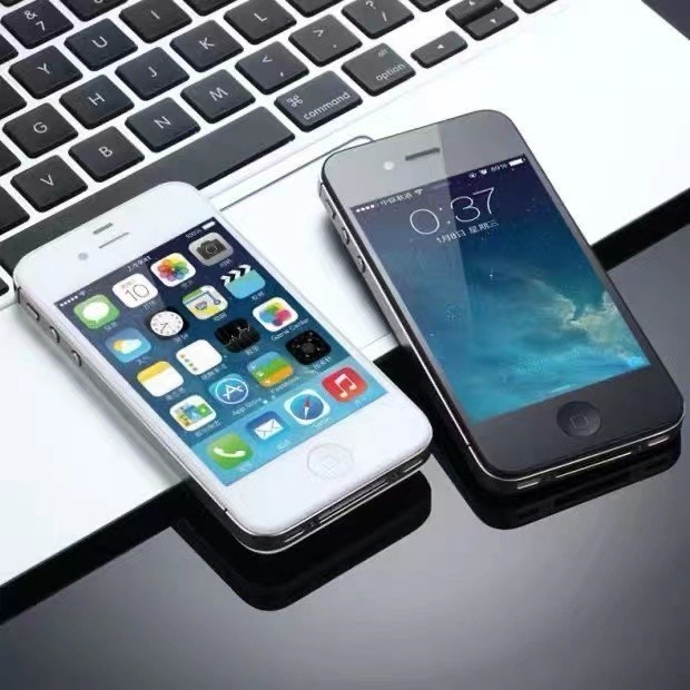 Phone4/4S 16GB/32GB/64GB Versi Global Buka Kunci Ponsel Pintar Bekas Garansi 30 Hari (90-95 status) 