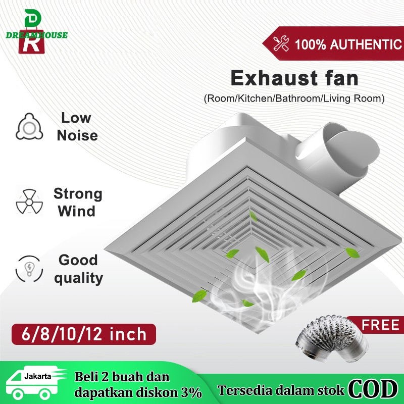 Ducting Exhaust Fan Ceiling 12 inch 10 inch Roof Blower Fan Wall Without Cover/Ducting Exhaust Fan 1