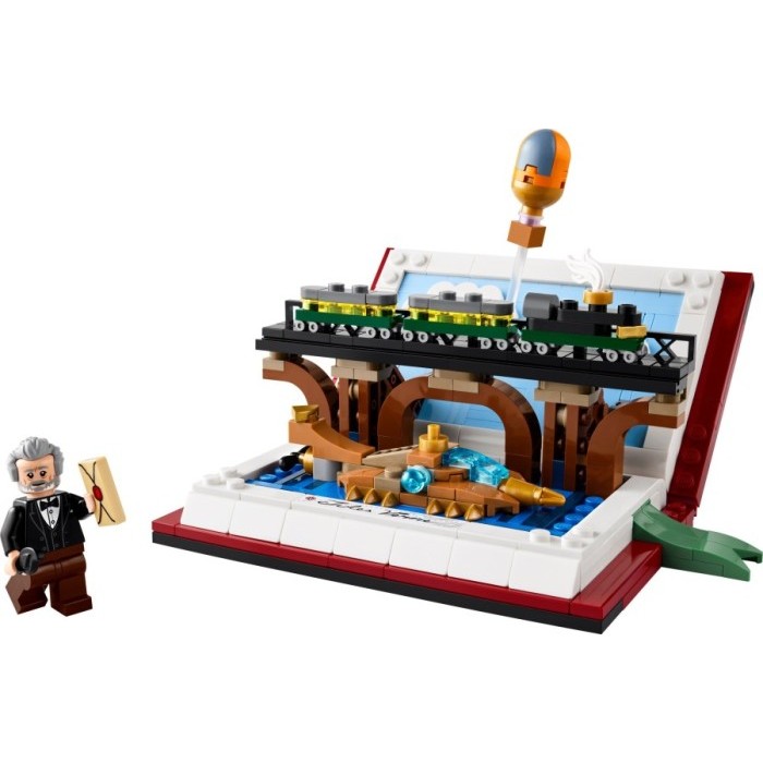 Dijual LEGO 40690 Tribute to Jules Verne's Books