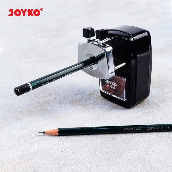 

Sale Joyko Serutan Meja Table Sharpener Stainless Besi Rautan Putar A-5M