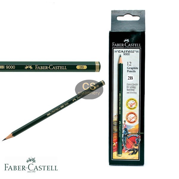 

Sale Pensil Komputer Faber Castell 9000 (Hb, 2B) Lusinan