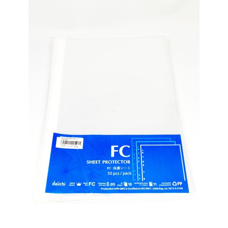 

Sale Daiichi Sheet Protector Fc / 50 Pop Clear