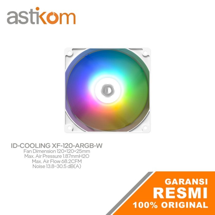Fan Casing ID-COOLING XF-120-ARGB-W White 120mm PWM Fan