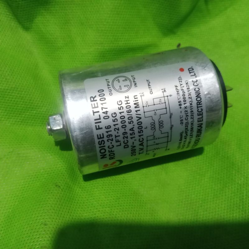 noise filter mesin cuci Samsung