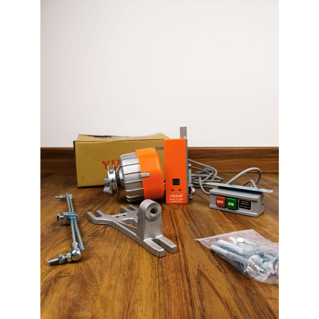 YUASA Dinamo Servo Yuasa Mesin Jahit Hemat Listrik TH-550 DA-EA / TH-550 B