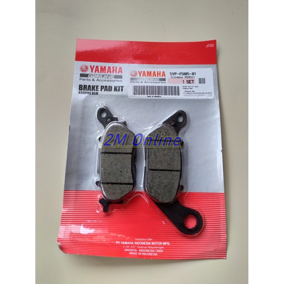 Brake Pad Kampas Cakram Jupiter Mx Ori Ygp 5Yp-F5805-01 Barang Langka