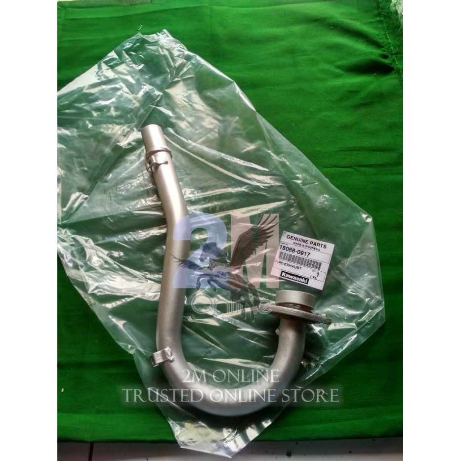 Leher Knalpot Klx 150 Ori Kgp 18088-0917 Barang Langka