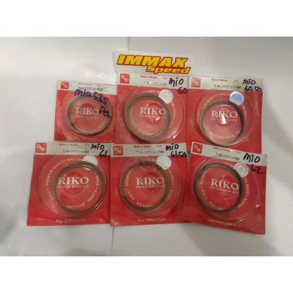 Piston Ring Seher Pir Riko Astrea Grand Win Revo Supra X Fit Prima New Old Std Os 25 50 75 100 125 1