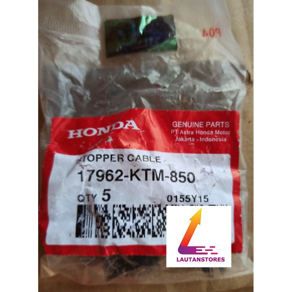 17962-Ktm-850 Besi Dudukan Choke Cuk Stopper Cable Karisma Supra X 125 Barang Langka