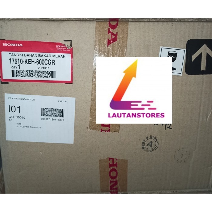 17510-Keh-600Cgr Tangki Bensin Megapro Primus 2008 - 2009 Merah Barang Langka