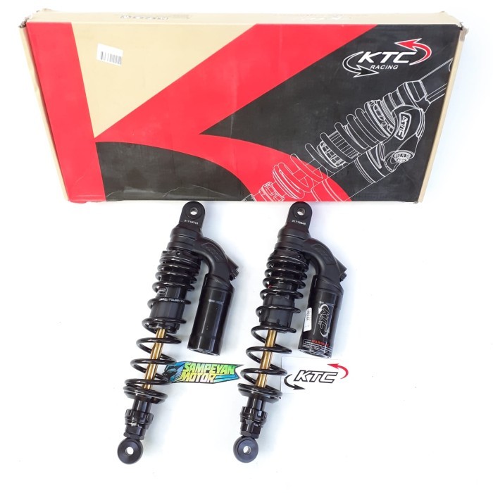 Shockbreaker Skok Belakang Ktc Racing Evo Tabung Atas Hitam As Gold Barang Langka