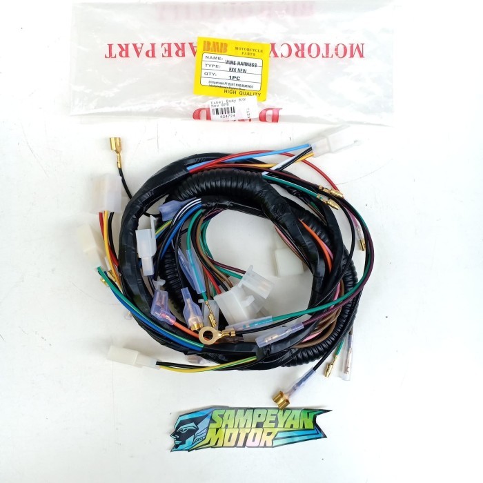Kabel Body Bodi Set Socket Soket Yamaha Rxk Rx King New Barang Langka