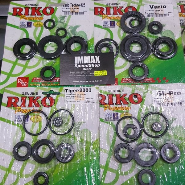Oil Seal Full Set Beat Vario 125 110 Techno Tiger Gl-Pro Gl Pro C700 C 700 Cg100 Cg 100 110 125 Cg12