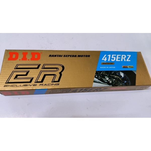 Rantai Did Japan 415 Er Erz 150L Racing Chain 150 Panjang R25 R15 415Er 415Erz Ninja 250 250R 250Fi 