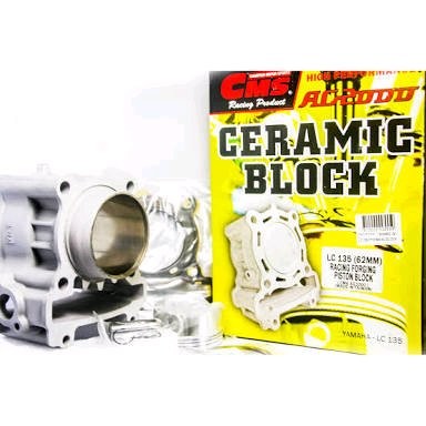 Block Bore Up Cms Jupiter Mx 62Mm 62 Mm Blok Racing Vixion Xabre R15 Nvl Keramik Ceramic Nicasil Dia
