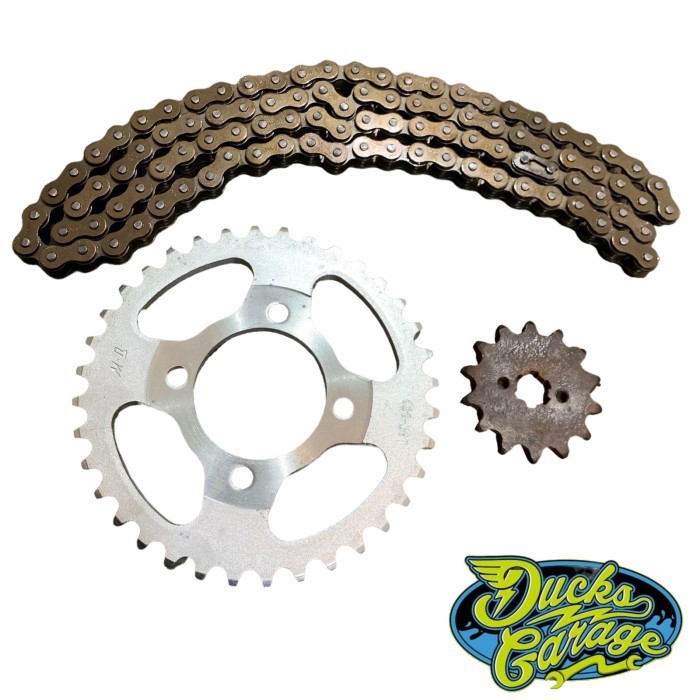 Gear Set Ukuran 420 Untuk Unyil/Pispot/C70/Supercup Barang Langka