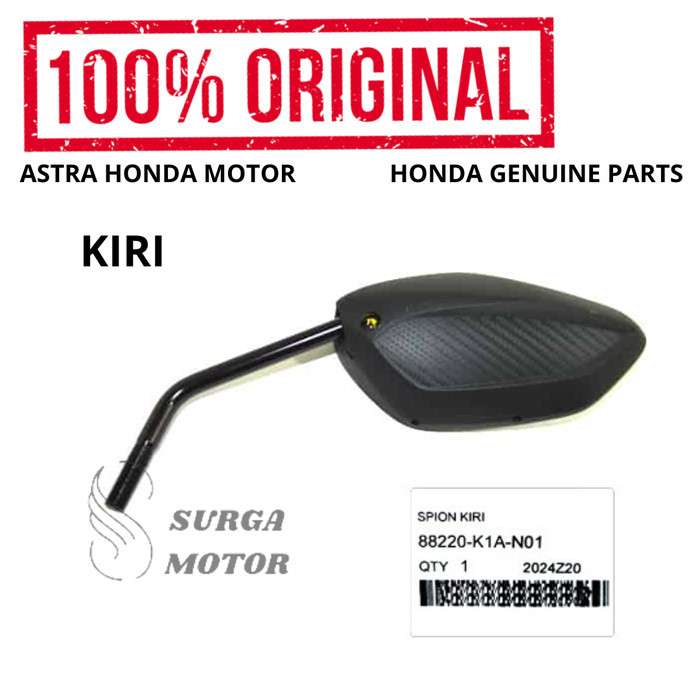 Kaca Spion Kiri Beat K1A Cbs 2020 2021 2022 Beat Street Ori Honda Ahm Barang Langka