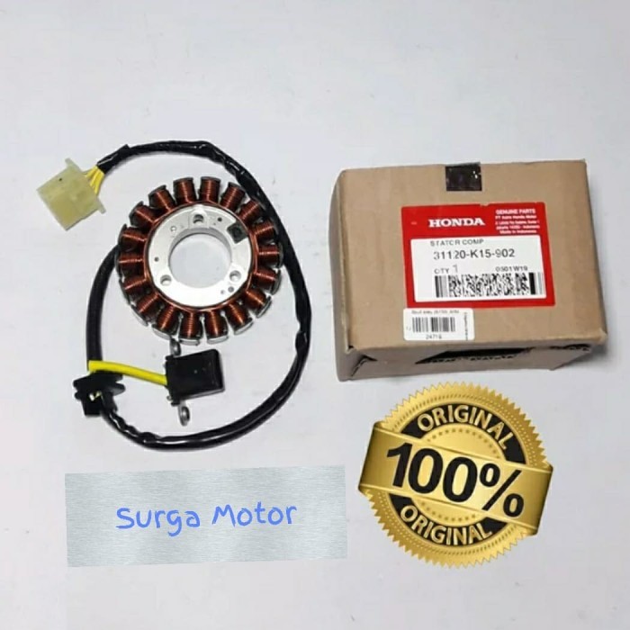 Spull Spul Stator Comp Cb150R Cb 150 Old Lama Non Led Ori Honda Ahm Barang Langka