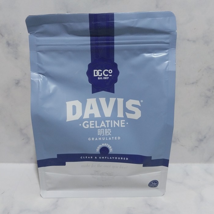 

Bubuk Gelatin / Gelatine / Davis Gelatine Terlaris