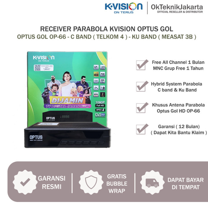 Terlaris Receiver Parabola Optus New Op 66 Hd Bisa Buka Mnc Group Good Quality