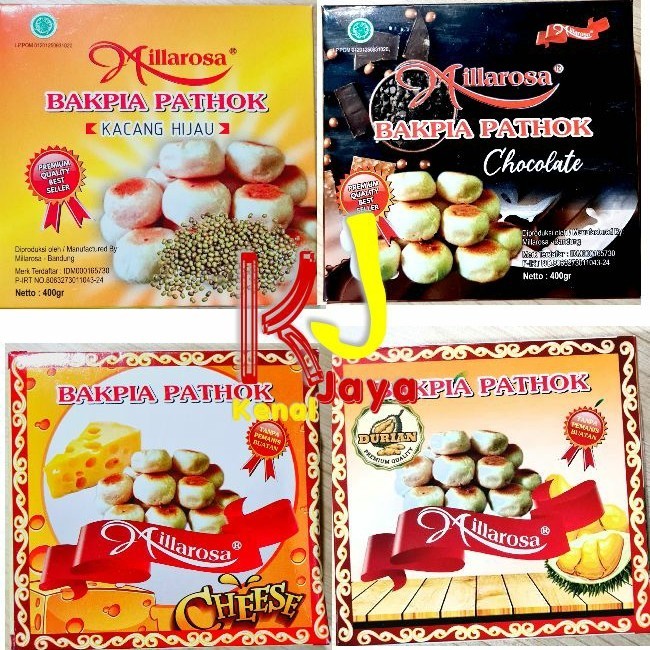 

Bakpia pathok Millarosa Pia Surabaya