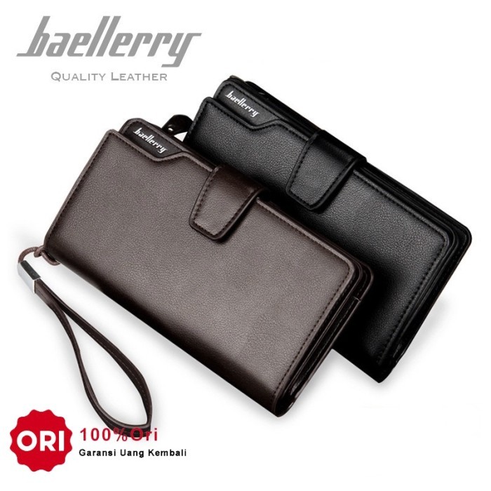

TERLARIS BAELLERRY AS016-3 DOMPET PRIA WANITA PANJANG BAHAN KULIT PU LEATHER PREMIUM BAEOS MURAH!!!