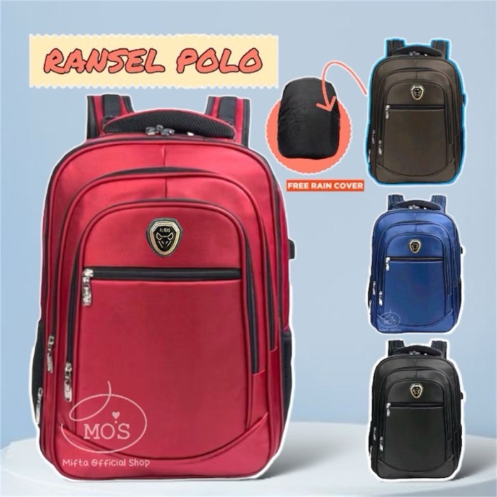 

TERLARIS TAS RANSEL PRIA TAS RANSEL POLO TAS SEKOLAH ANAK SD-SMP-SMA TAS RANSEL ANAK TAS RANSEL