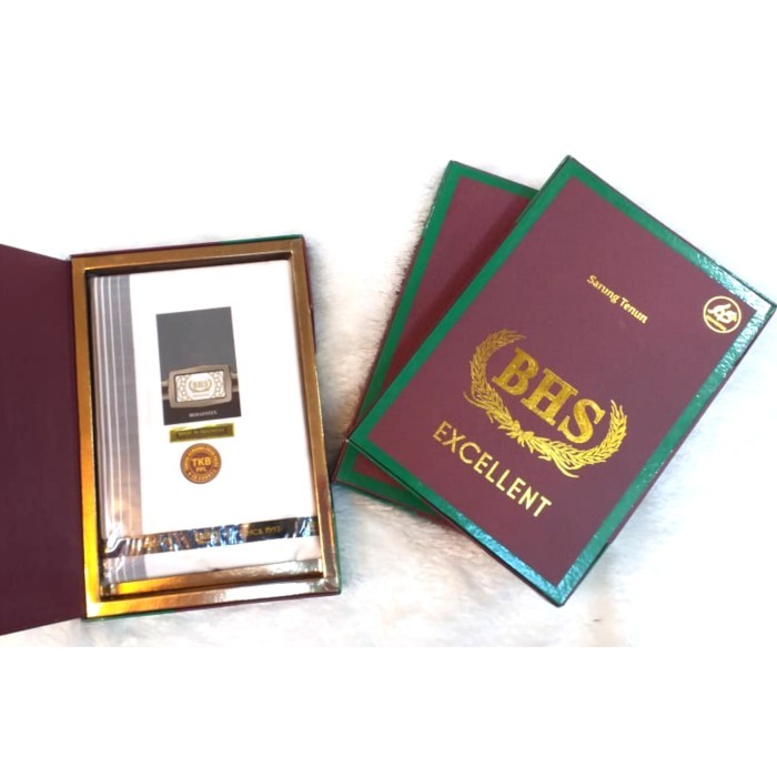 Sarung Bhs Putih Polos Mercericed Mesres Original Murah Premium (Asli)