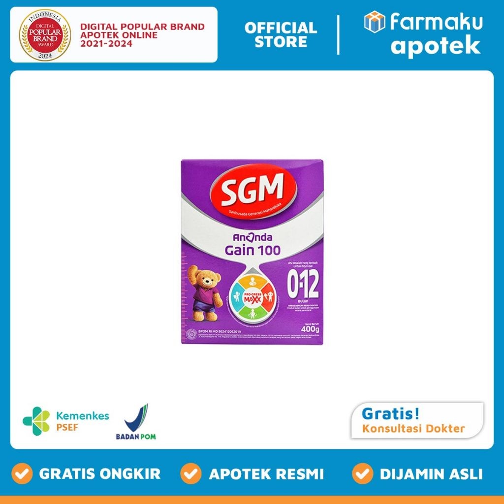 SGM Ananda Gain 100 400 gr - BIN