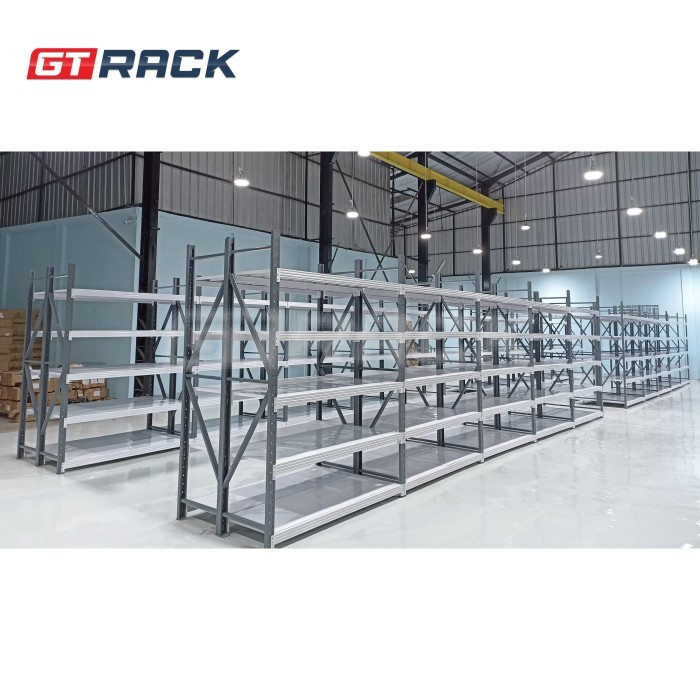 RAK BESI 300KG 4 TINGKAT 2 METER RACK GUDANG SUSUN KOSMETIK SPAREPART