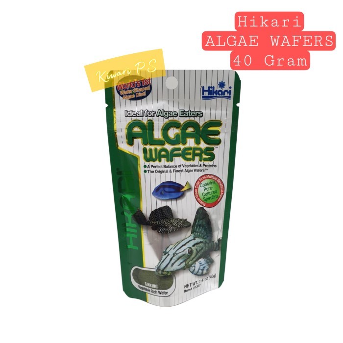 Jual [READY] Hikari ALGAE WAFERS 40 / 82 Gr / 1 Kg Wafer Ikan Pemakan Lumut Alga