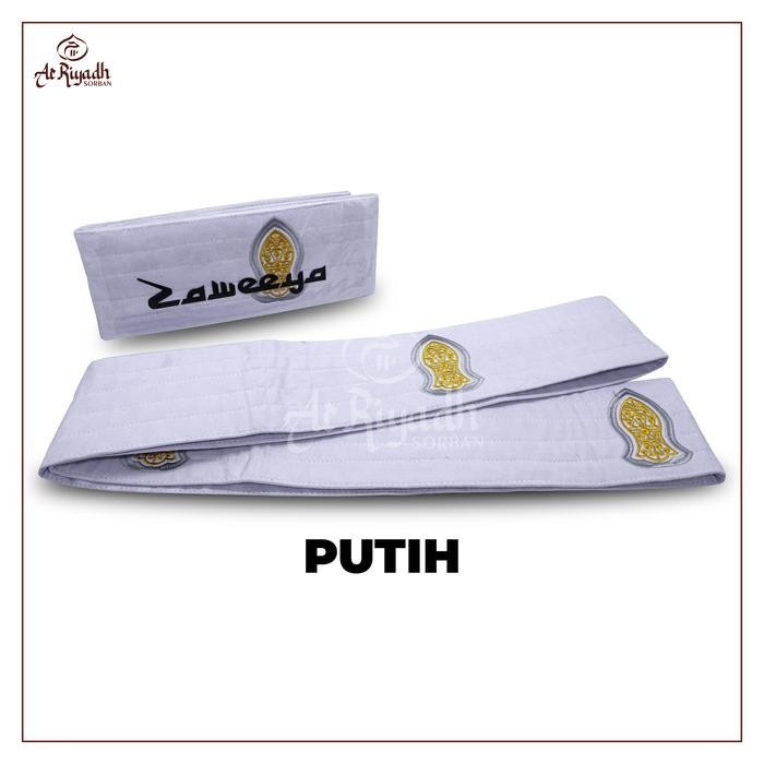 Promo Habwa Zaweeya Sabuk Duduk Warna Motif Terompah