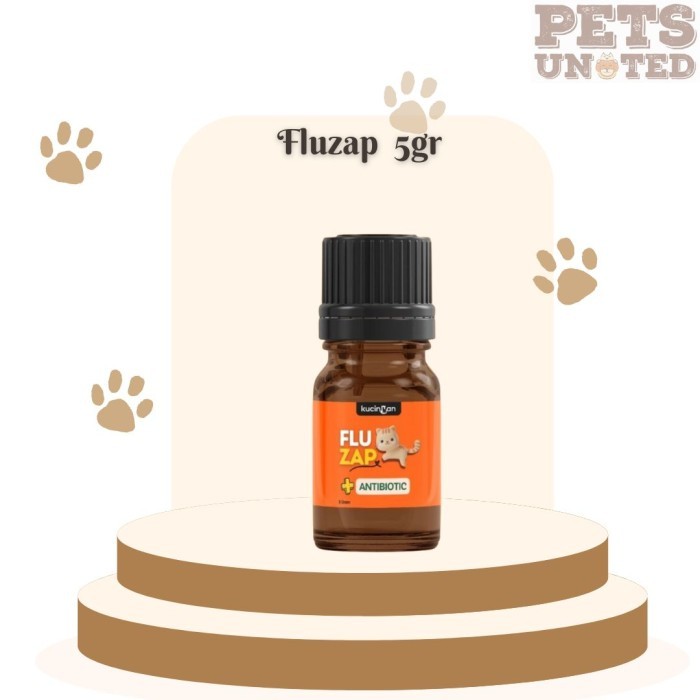 Jual [READY] Obat Flu Berat Kucing FLU ZAP Antibiotik Flu Menahun Batuk Pilek