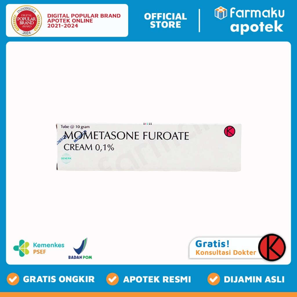 Mometasone Furoate Cream 10 gr Novell - BYM