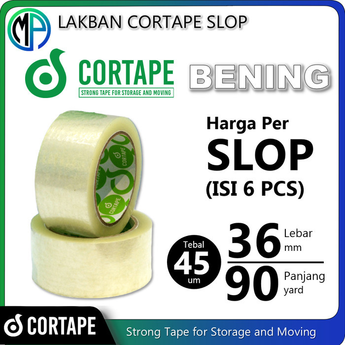

Viral Lakban Isolasi Solatip 36Mm X 90Yard Opp Tape Cortape Plakban / Selop Packing Aman