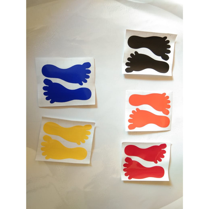 TERJAMIN STIKER TELAPAK KAKI LUCU IMUT MINI LIMITED EDITION FOOT STIKCER KAKI
