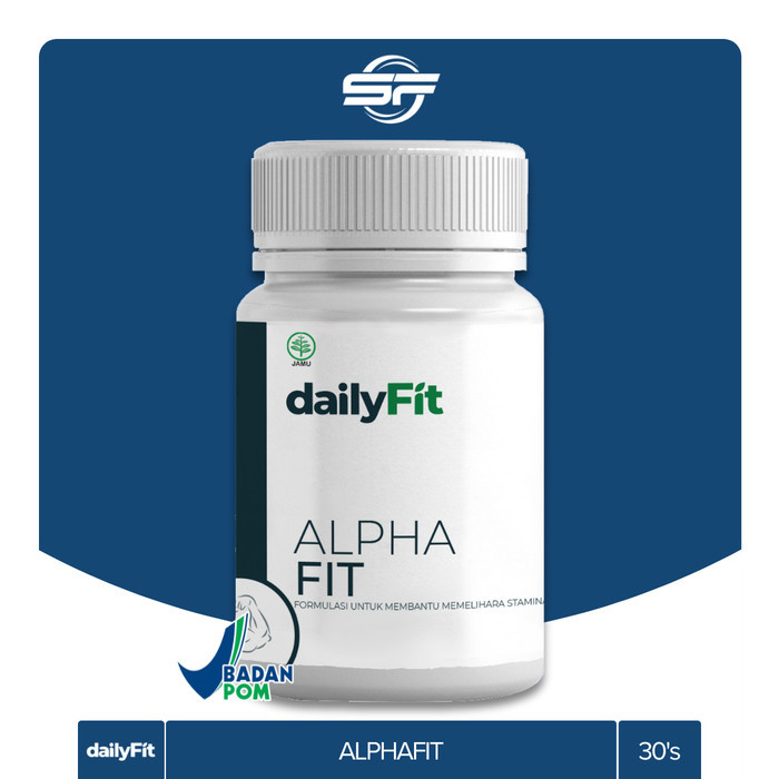 Dailyfit Alphafit 30 Kapsul Testoterone Booster Testobooster